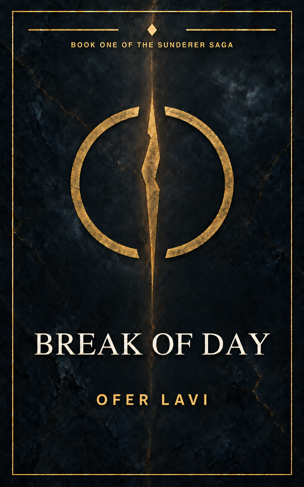 Cover concept for Break of Day, Book One of The Sunderer Saga